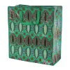 Green-patterned woven bags, thickened, durable and environmentally friendly shopping bags Item Picture
